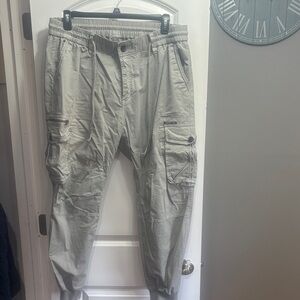 Men's Gray Cargo Pants